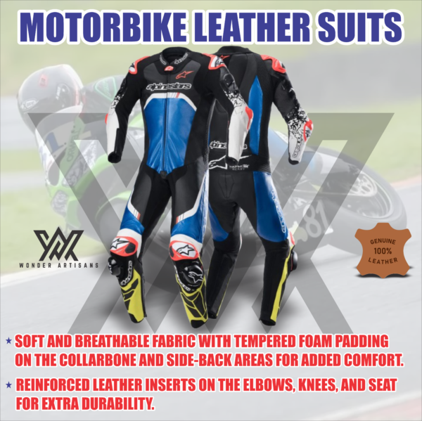 Motorbike Racing One-Piece Suit - Image 2