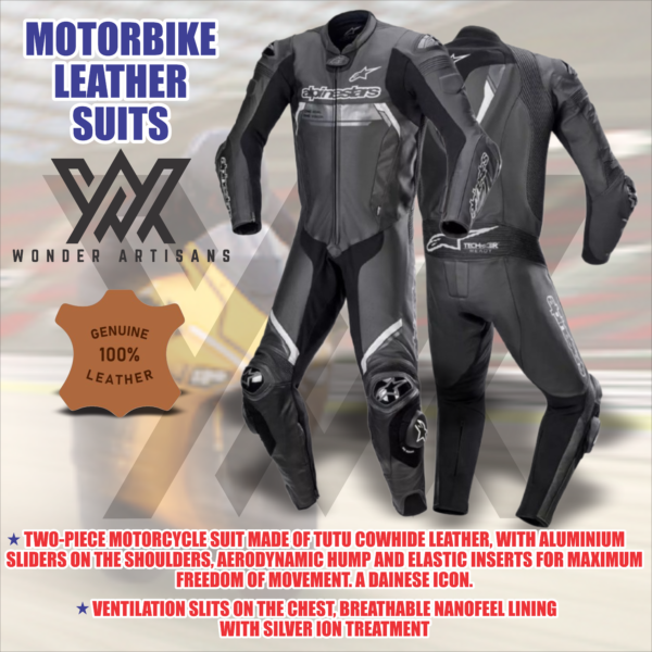Motorbike Racing One-Piece Suit - Image 3