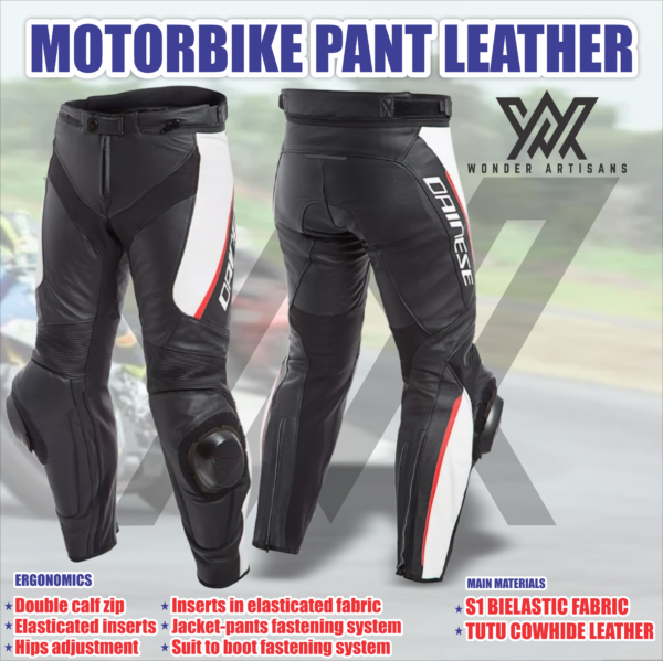 Premium Genuine Leather Pants - Image 3