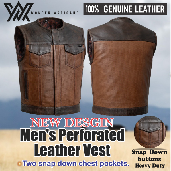 Leather Vests  A Blend of Comfort and Style - Image 2