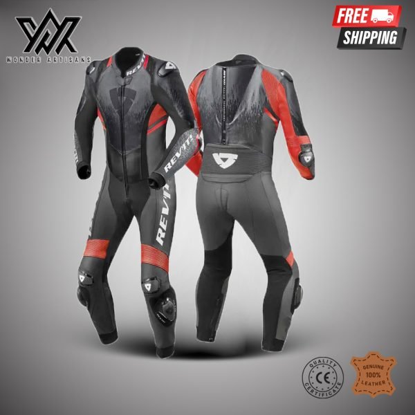Men's Motorbike Racing Suit | Custom Rev'it Quantum 2 -CE-Certified - 1PCS Suit - Image 5