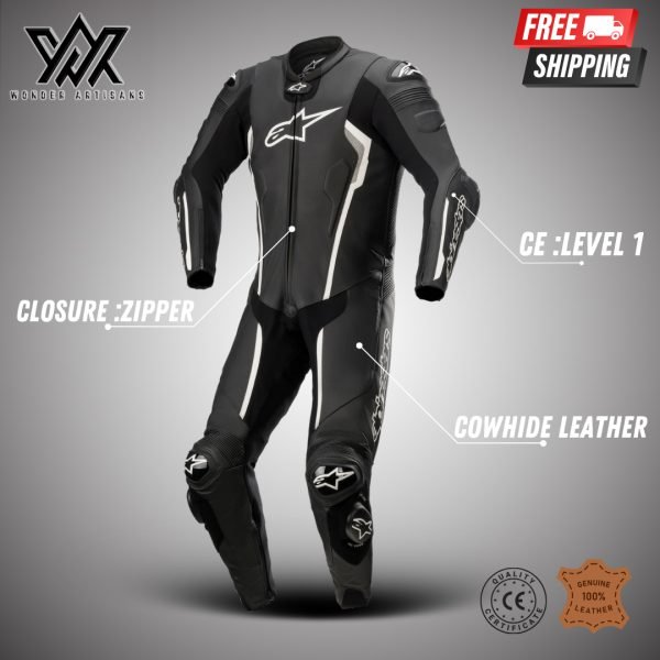 Men's Motorbike suit 2 piece - Image 2