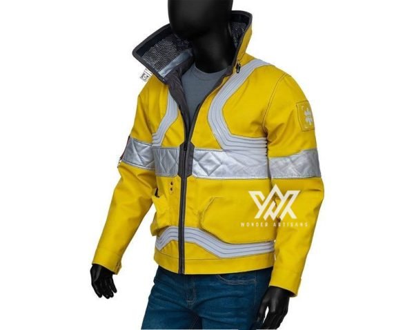 Cyberpunk Edgerunners David Martinez Jacket Cosplay Costume - Screen Authentic Costume - Image 2