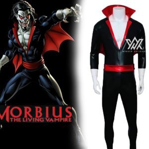 Marvel Comics Michael Morbius The Living Vampire Cosplay Costume
