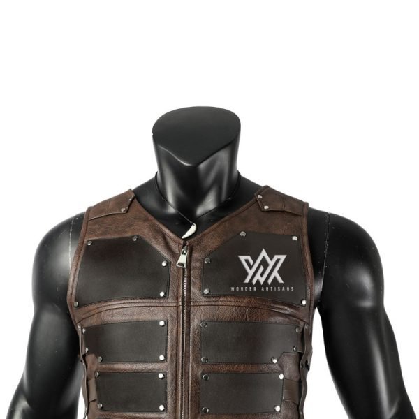 Kraven the Hunter Cosplay Vest, Movie Hero Costume Set| Bold Wildlife-Themed Accessory for Marvel Fans| Halloween costume - Image 2
