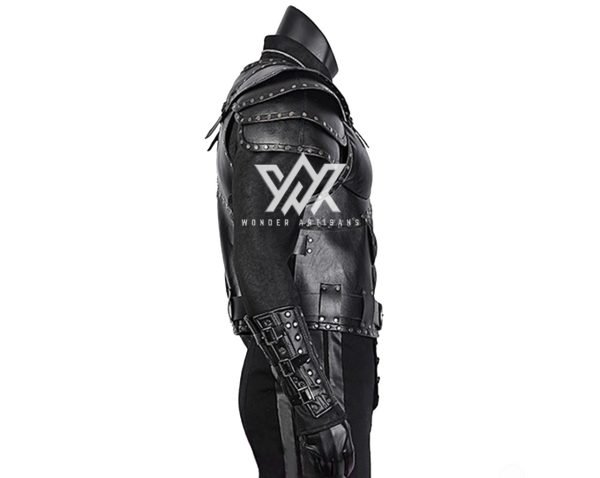 The Witcher Costume, Geralt of Rivia Cosplay Costume Amor Vest - Image 5