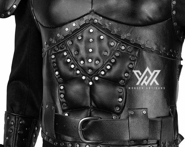 The Witcher Costume, Geralt of Rivia Cosplay Costume Amor Vest - Image 7