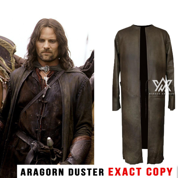 Aragorn Costume Duster Strider Lord of the Rings Aragorn Costume