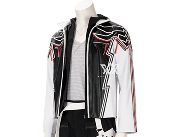Jin Kazama Jacket Tekken 8 Cosplay Leather Jacket - Image 3