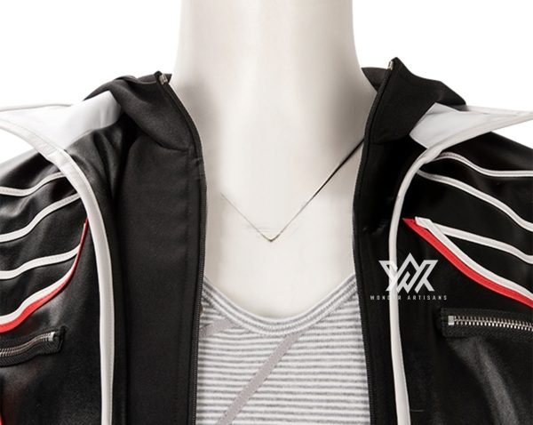 Jin Kazama Jacket Tekken 8 Cosplay Leather Jacket - Image 4