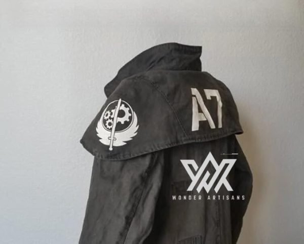 NCR Veteran Ranger Duster Fallout: New Vegas Costume Canvas Coat - Screen Authentic Costume - Image 4